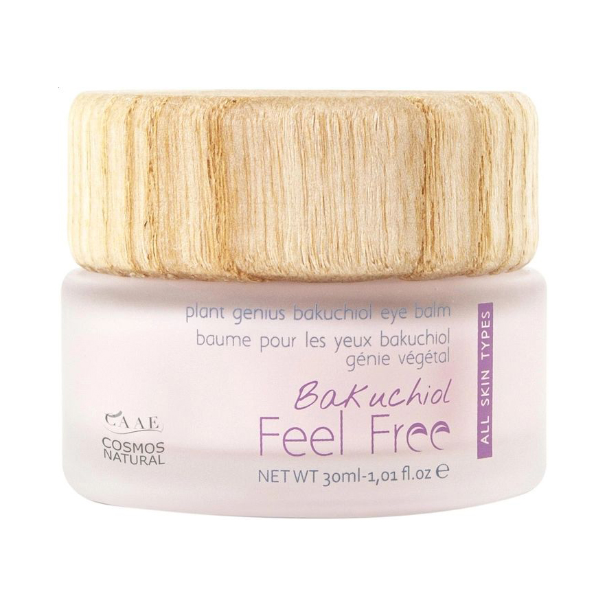 Крем-бальзам для шкіри навколо очей Feel Free Bakuchiol Eye Balm з бакучиолом, 30 мл